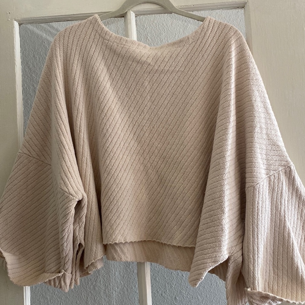 Free People cropped sweater